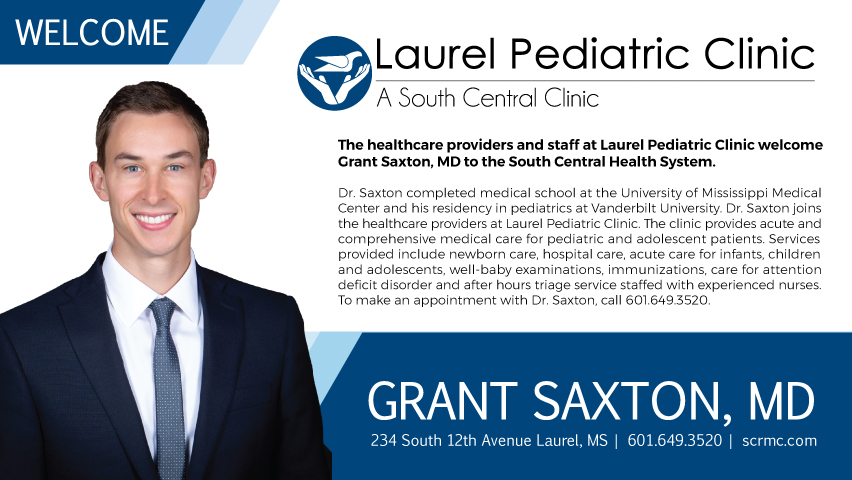 Scrmc Welcomes Dr Saxton Pediatrics South Central Regional Medical Center
