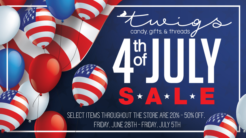 July 4th Sale, Twigs
