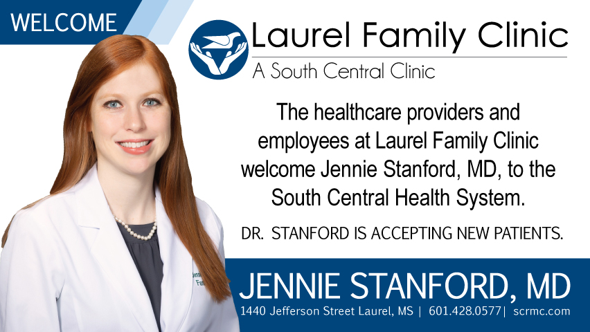 Welcome Dr Stanford Laurel Family Clinic South Central Regional Medical Center