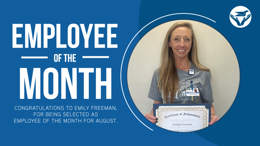 August 2023 Employee of the Month | Emily Freeman | South Central ...